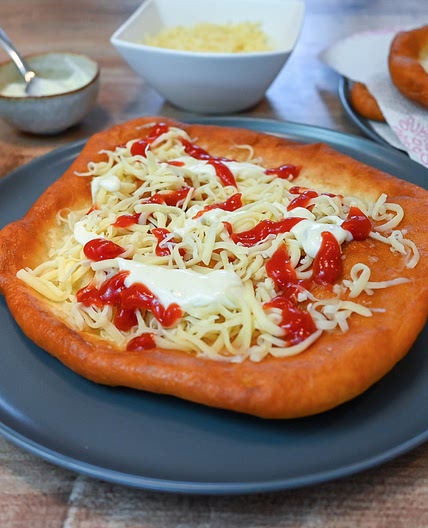Langos Recipe | How To Make Langos (Fried Dough)
