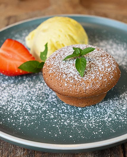 Easy Lava Cake | Molten Chocolate Dessert Recipe