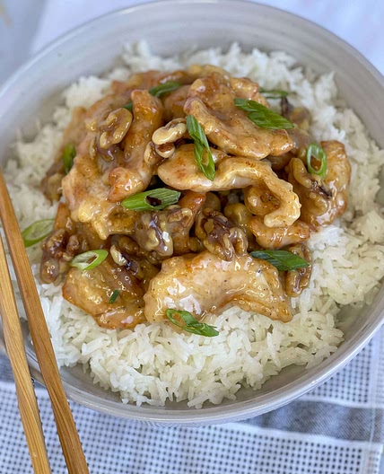Honey walnut chicken 