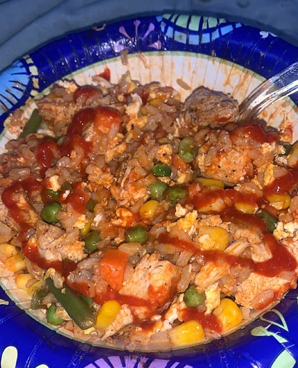 Chicken Egg Fried Rice