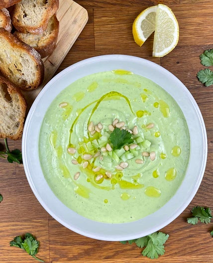 Chilled Avocado Soup 