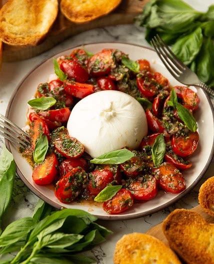 Tomato Burrata Salad
