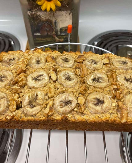 Banana Oatmeal Bread