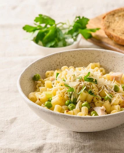 Ditali Pasta with Zucchini and Parmesan