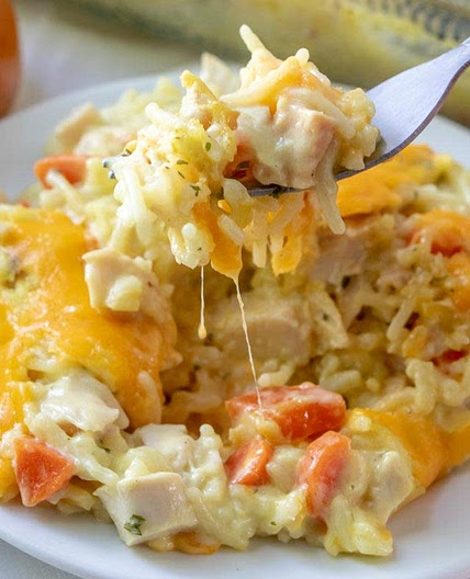 Chicken and Rice crack Casserole