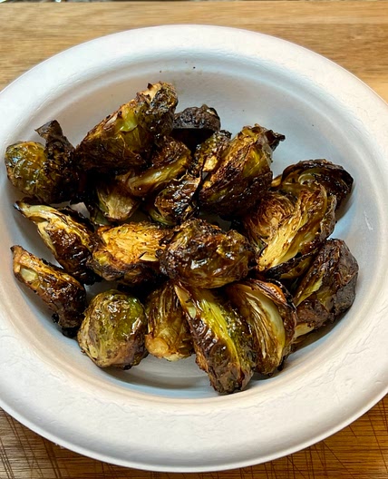 Brussels Sprouts in Breville Smart Oven Air