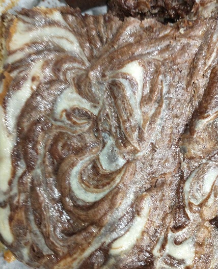 Cheesecake Swirl Brownies