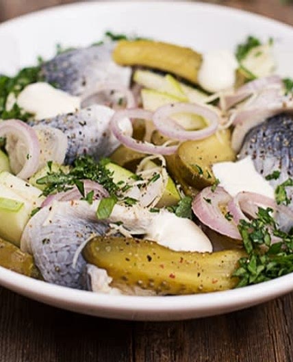 Matjes Salat