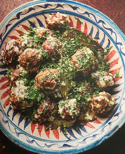 Albondigas in an Almond and Sherry Vinegar Sauce