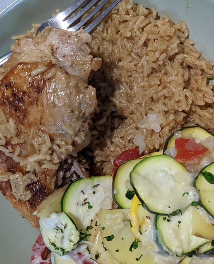 Rice and Wings (or Thighs)