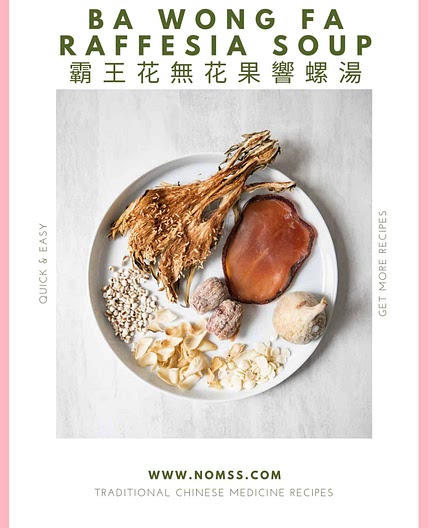 Ba Wong Fa Soup Rafflesia & Conch 霸王花無花果瘦肉響螺湯