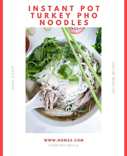 Instant Pot Turkey Pho Recipe
