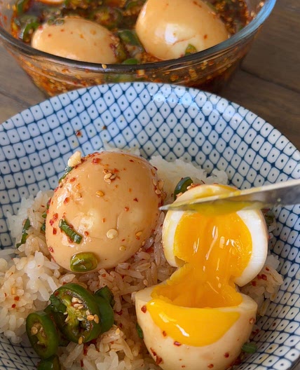 Korean mayak eggs