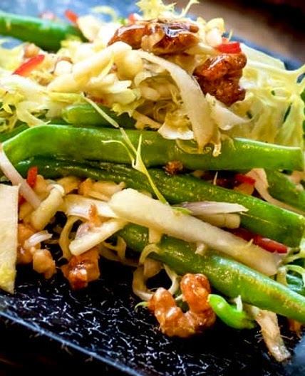 Apple - Green Beans Salad