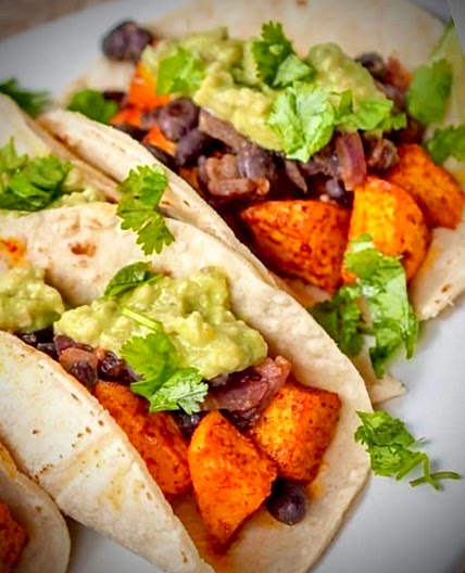 Vegetarian Sweet Potato Tacos