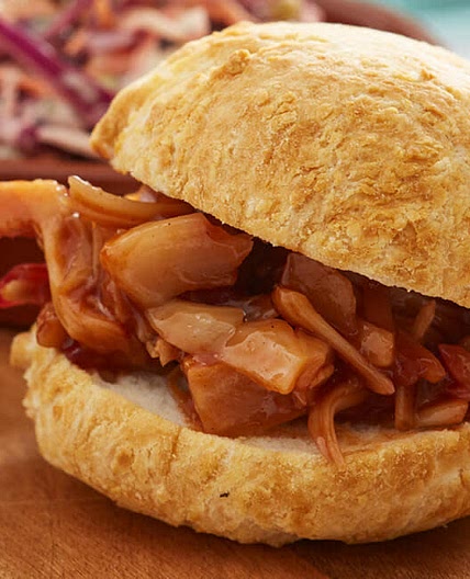 BBQ Pulled Jackfruit Sandwiches