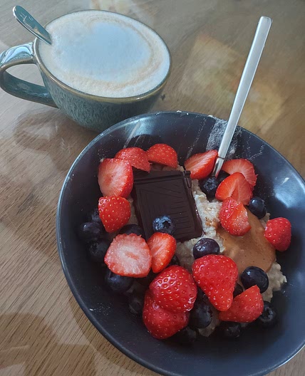 545kcal - Havermoutontbijtje - 25P 61C 16F