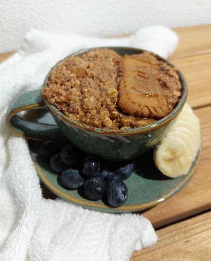 370kcal - speculaas mugcake - 16P 51C 10F