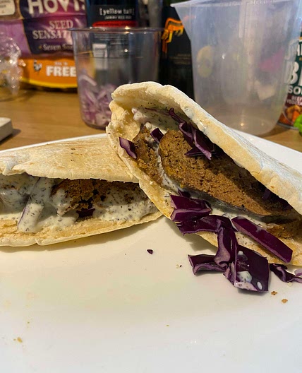 Homemade Doner Kebab