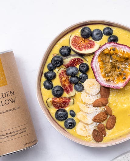 Tropical Turmeric Smoothie Bowl Recipe