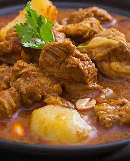 Massaman Curry with Roti