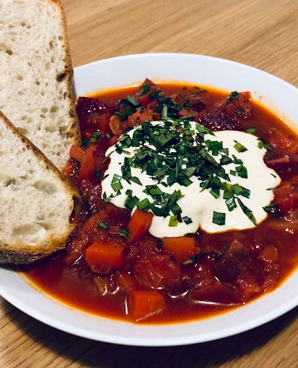 25. Red Borscht