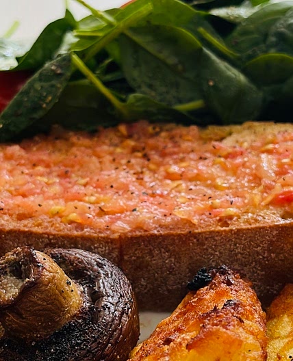 Pan con tomate 