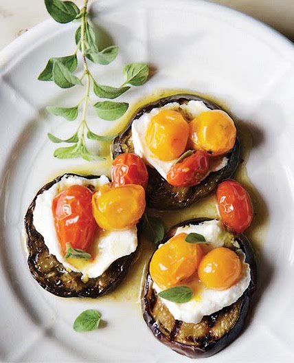 Griddled Eggplant Rounds