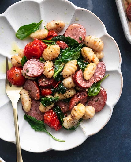Sheet Pan Gnocchi and Sausage