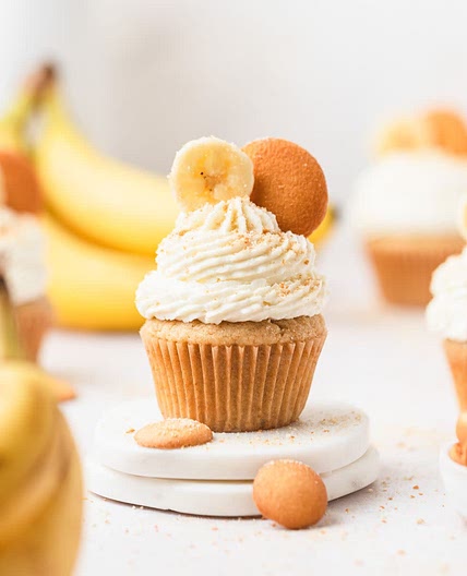 Banana Pudding Cupcakes