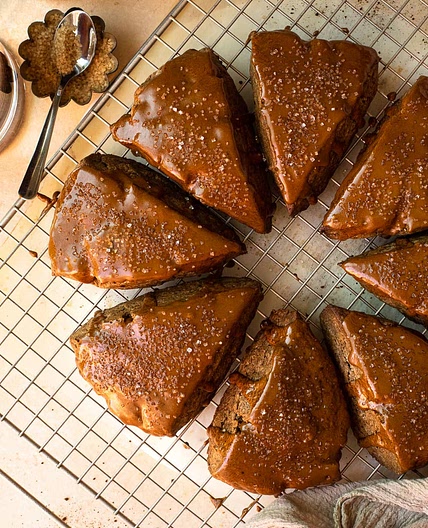 Coffee Scones (gluten-free option)