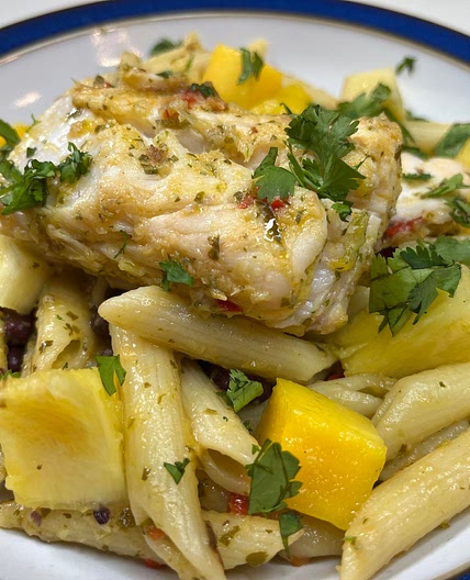 Bahama Penne & Seared Mahi-Mahi