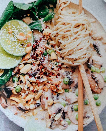 Warming Peanut Ramen