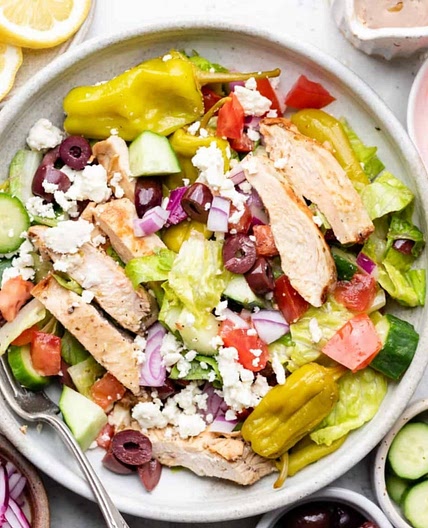 Greek Grilled Chicken Salad