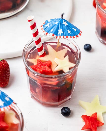 Red, White, & Blue Sangria