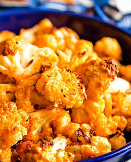 Grilled Buffalo Cauliflower 