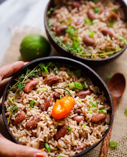 Vegan Jamaican Rice & Peas