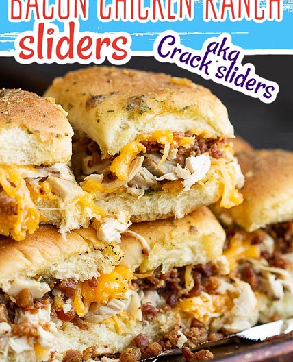 BACON CHICKEN RANCH PULL-APART SLIDERS