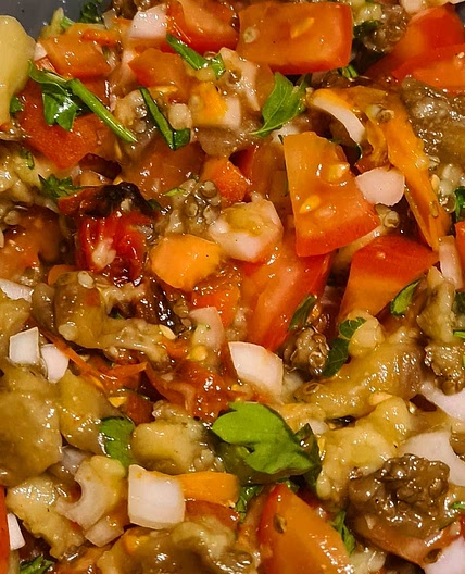 Showstopping Eggplant Salad