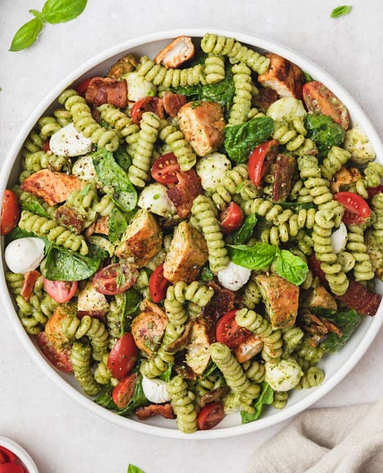 Chicken Pesto Pasta Salad