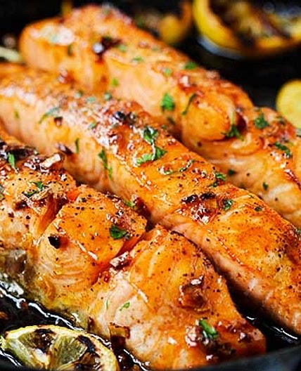 Honey Garlic Salmon