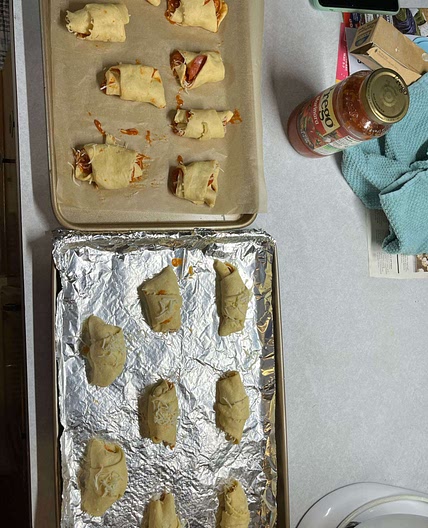 Crescent Mozzarella Sticks