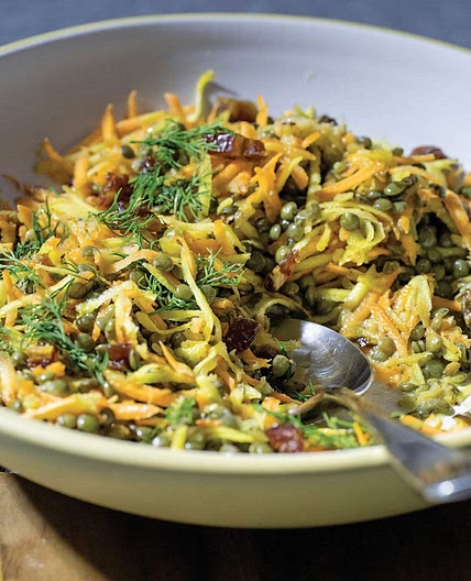 Lentils, Carrots + Dates with Dill