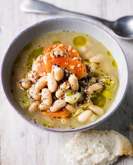 Vegetable quinoa soup