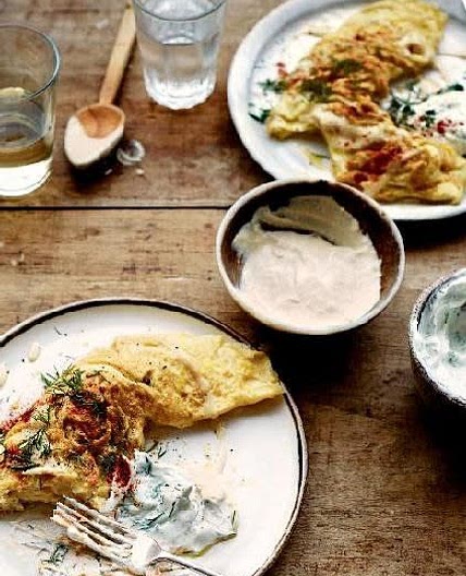 Tahini Omelet