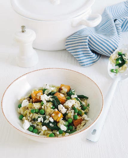 Pumpkin & Goat's Cheese Risotto