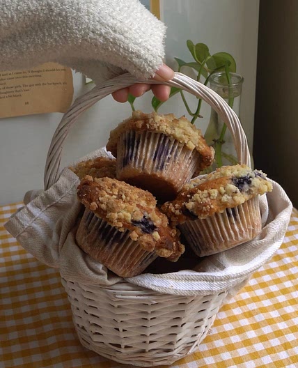 Blueberry Muffins 🫐✨