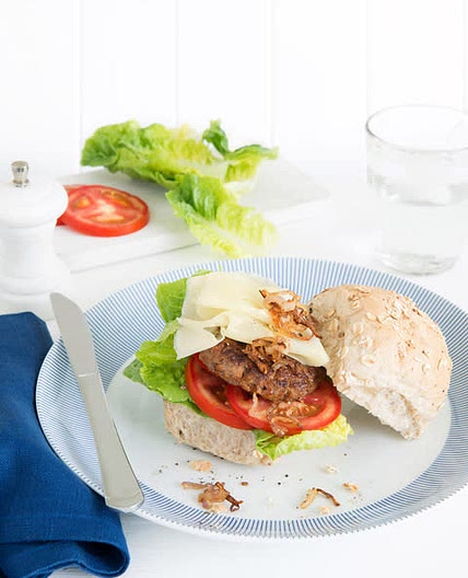 Homemade Cheeseburger