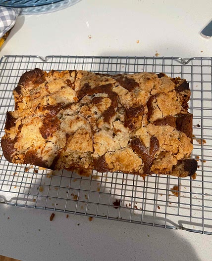 Marilyn Sultar’s Fruity Eggnog Cake