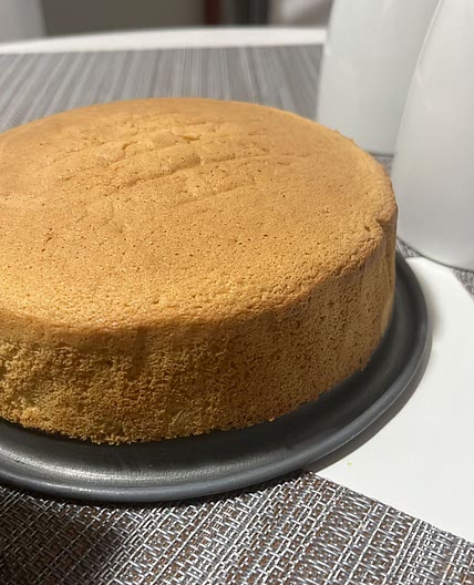 Orange sponge cake